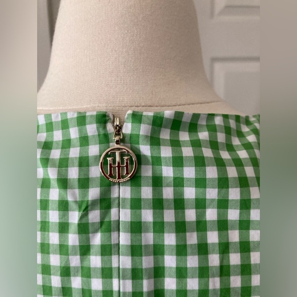 TOMMY Hilfiger Cotton Gingham fit & flare dress size 4 - Picture 10 of 12